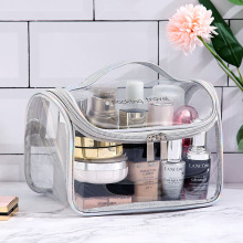 Hot Clear Transparent PVC Toiletry Travel Luggage Makeup Cosmetic Bag